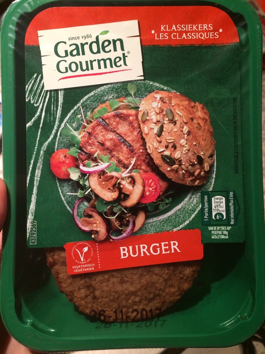 Gourmet Garden Burger