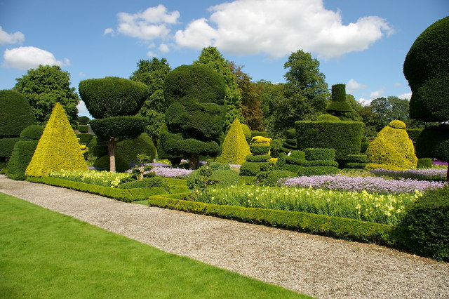 Levens Hall English Garden